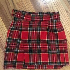 Vivienne Westwood XS Plaid Schoolgirl miniskirt